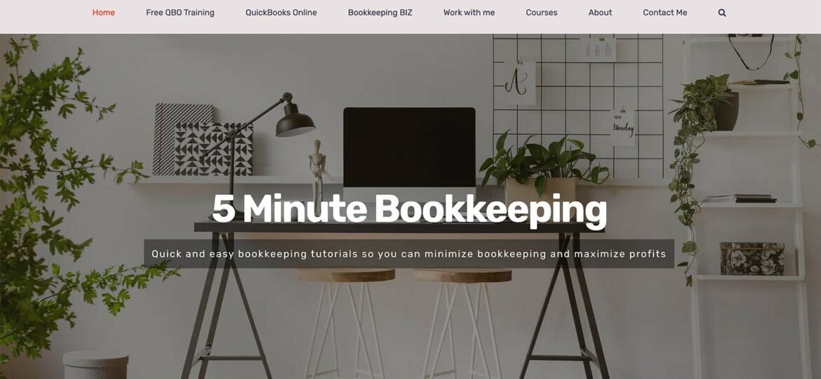 wordpress support for bookkeeping