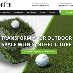 new website development for turf install company
