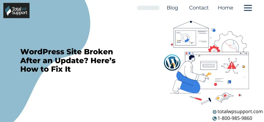 WordPress Site Broken After an Update